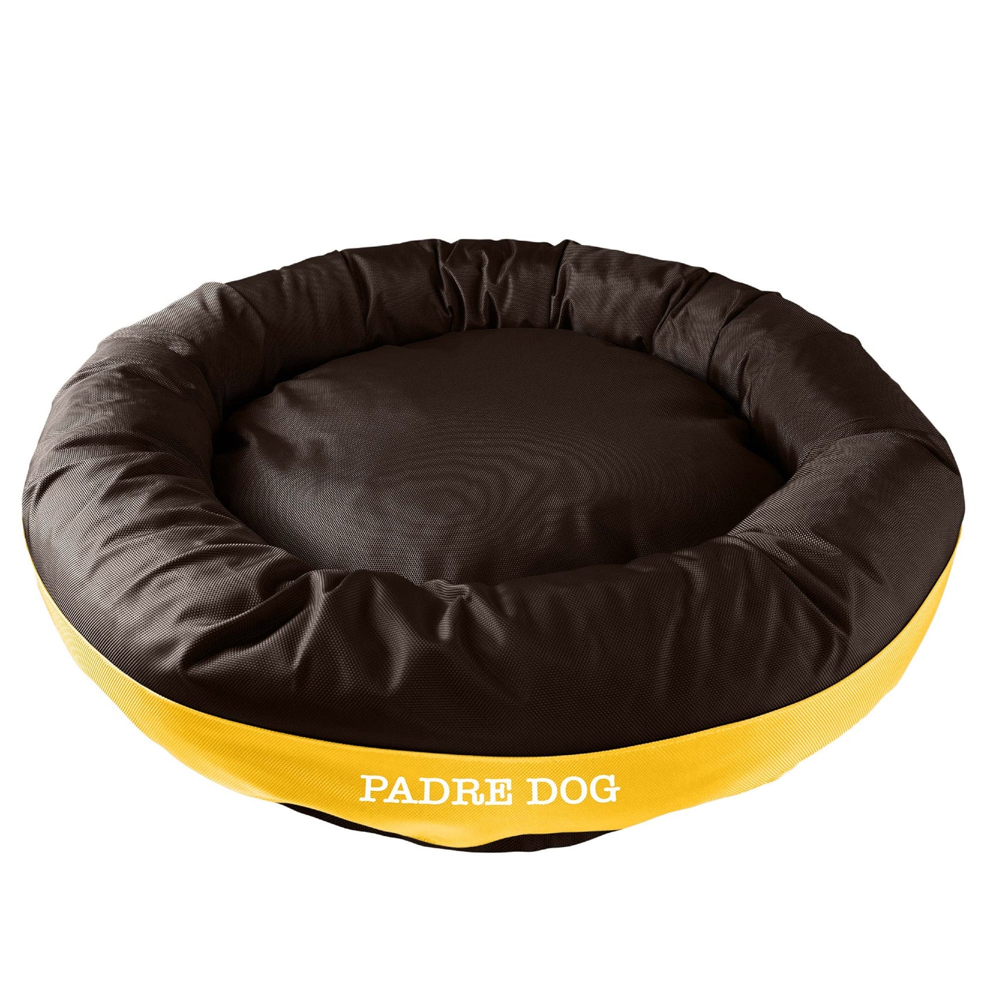 Dog Bed Round Bolster Armor Baseball