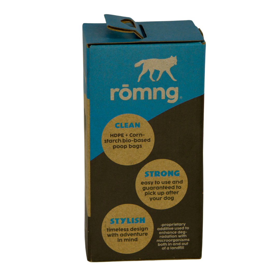 Bio-based Dog Poop Bags with Bamboo Dispenser