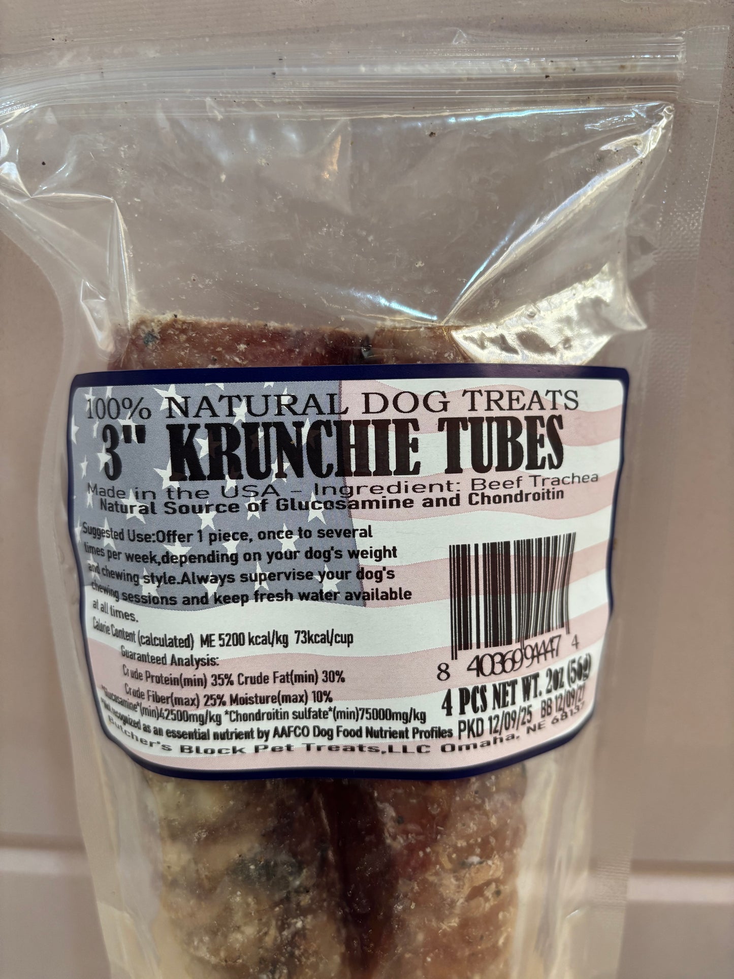 3 inch Krunchie Tube