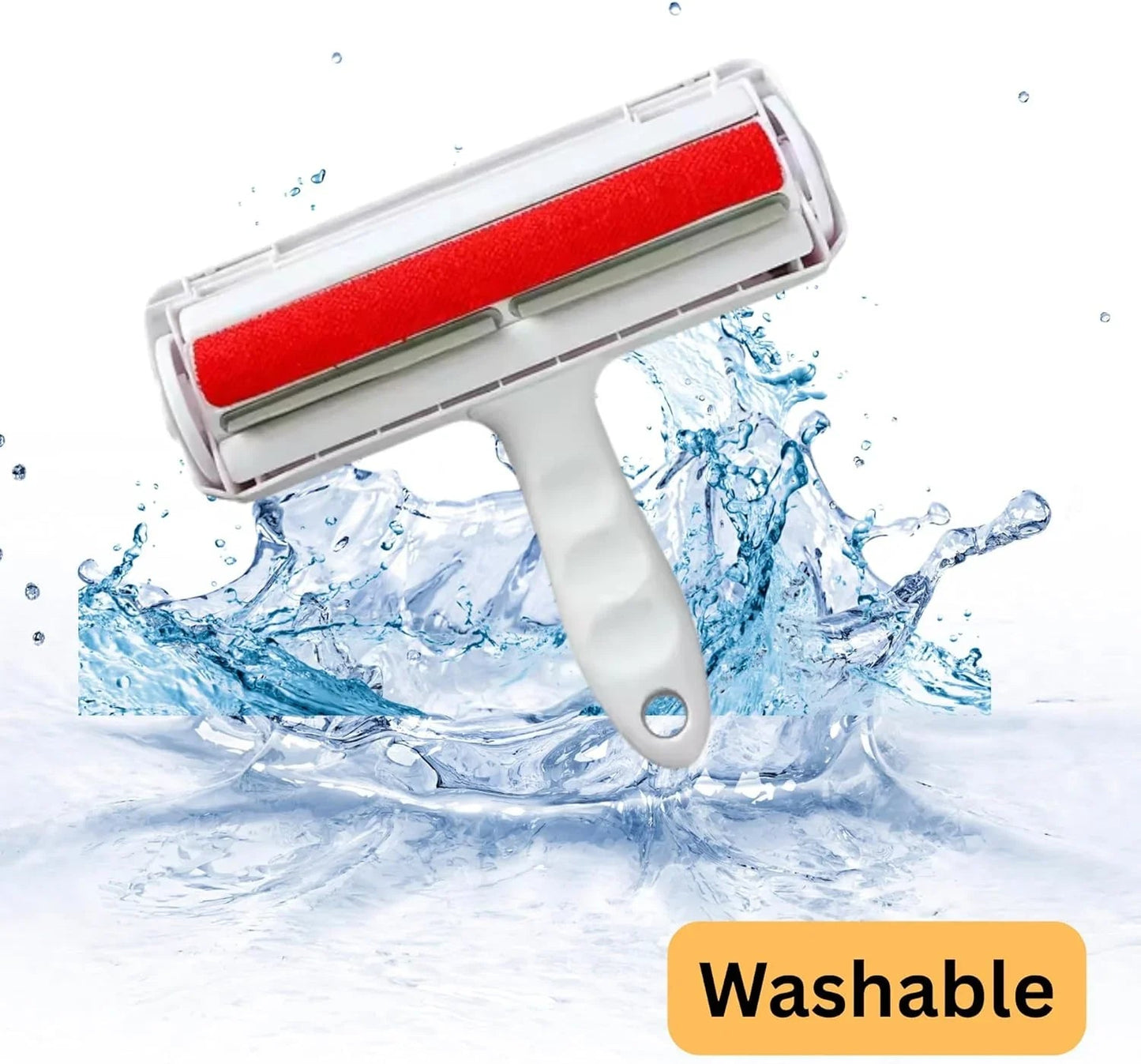 The Miracle Brands Pet Hair Remover Roller - RED