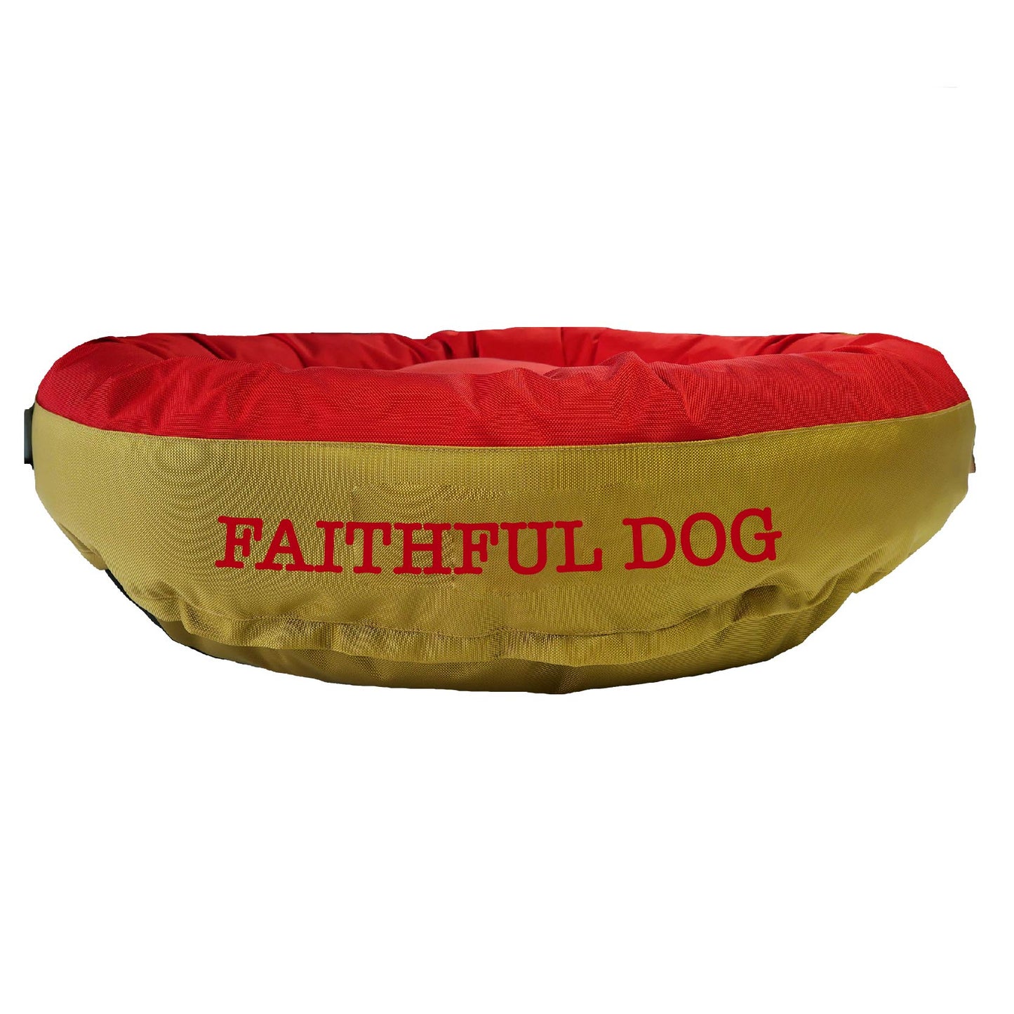 Dog Bed Round Bolster Armor Football