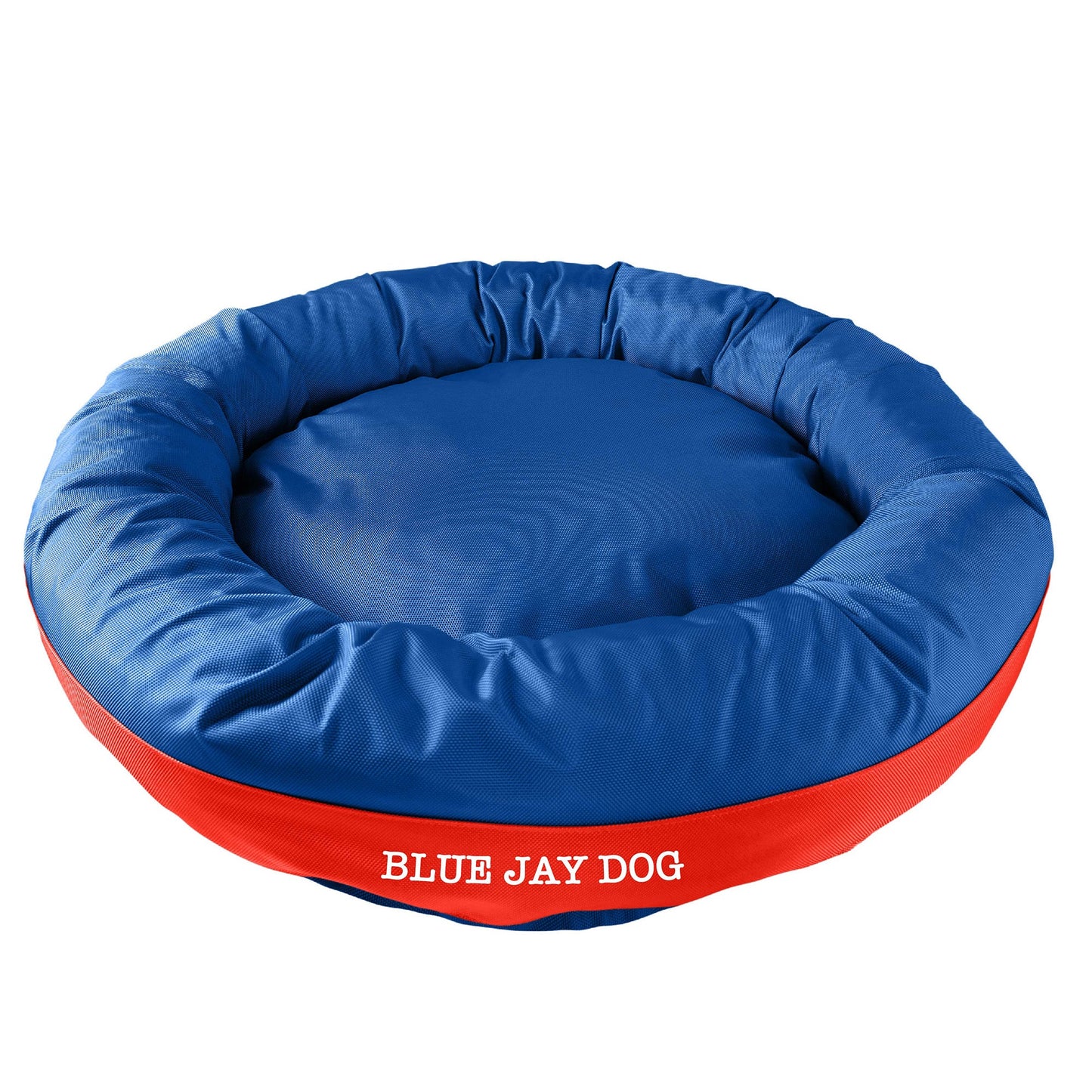 Dog Bed Round Bolster Armor Baseball