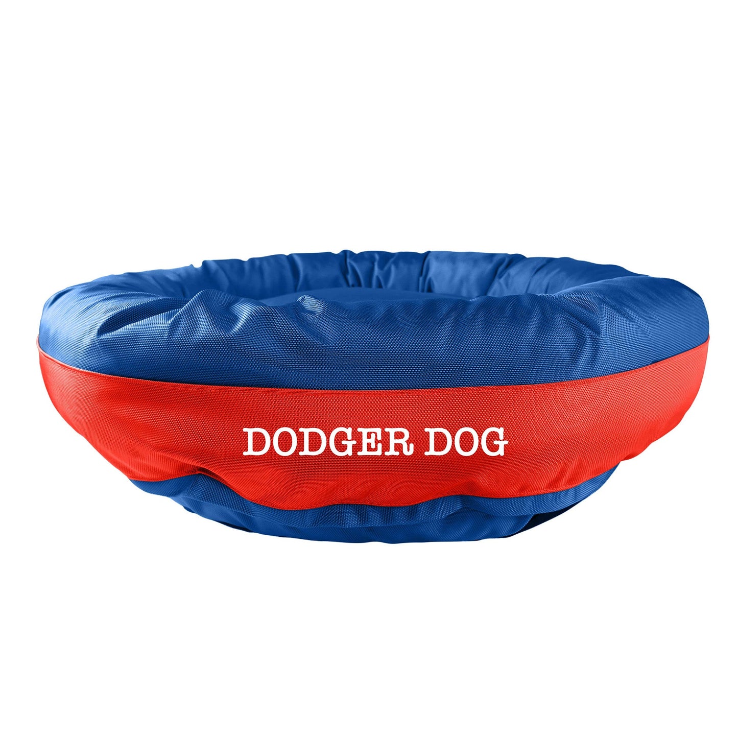 Dog Bed Round Bolster Armor Baseball