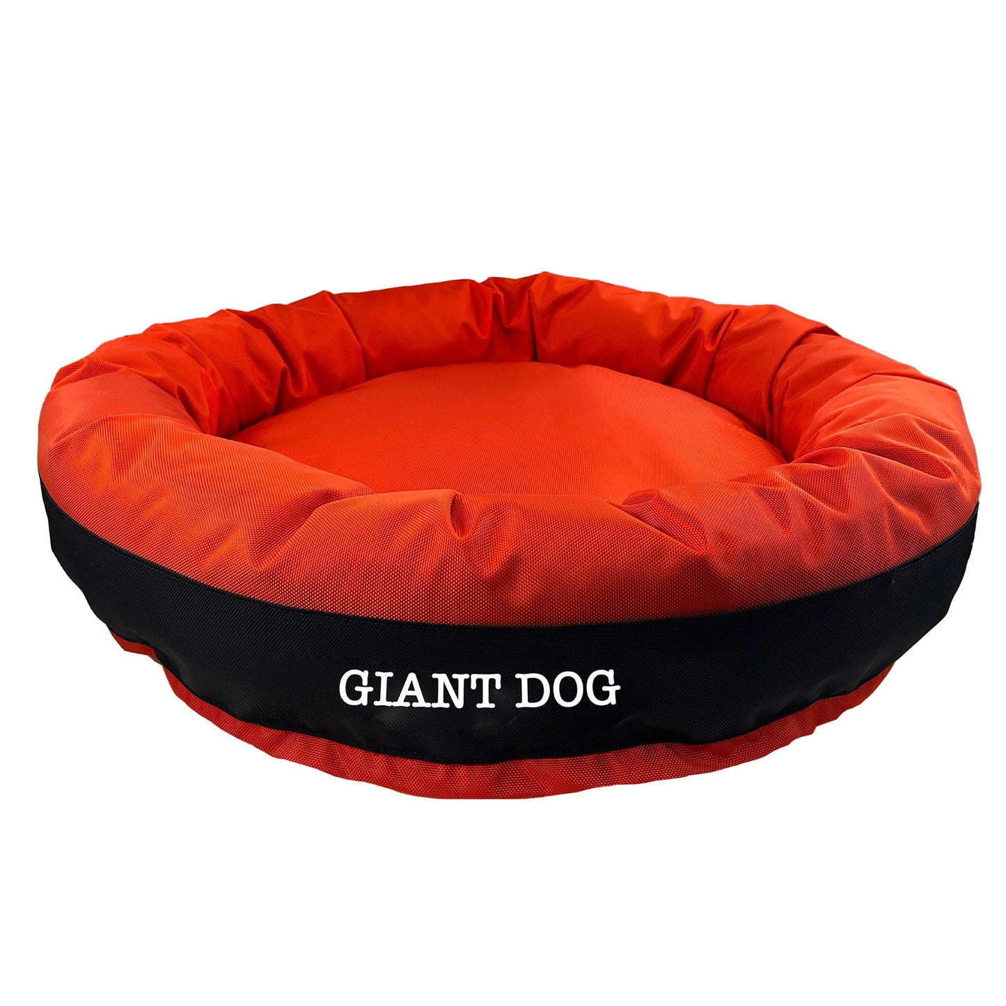 Dog Bed Round Bolster Armor Baseball