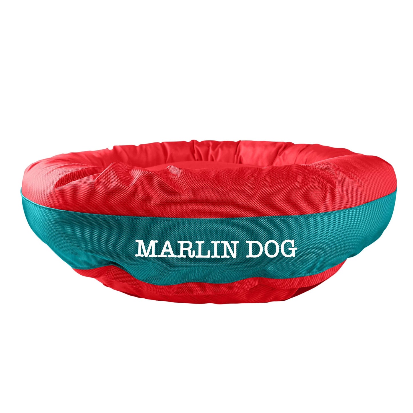 Dog Bed Round Bolster Armor Baseball