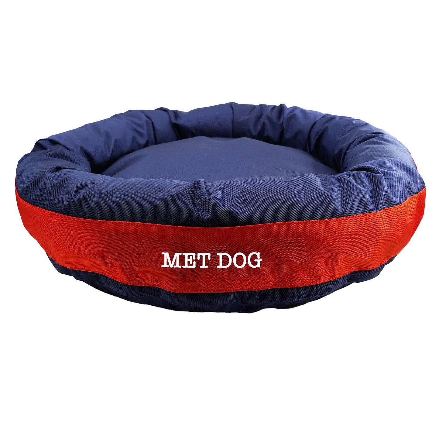 Dog Bed Round Bolster Armor Baseball