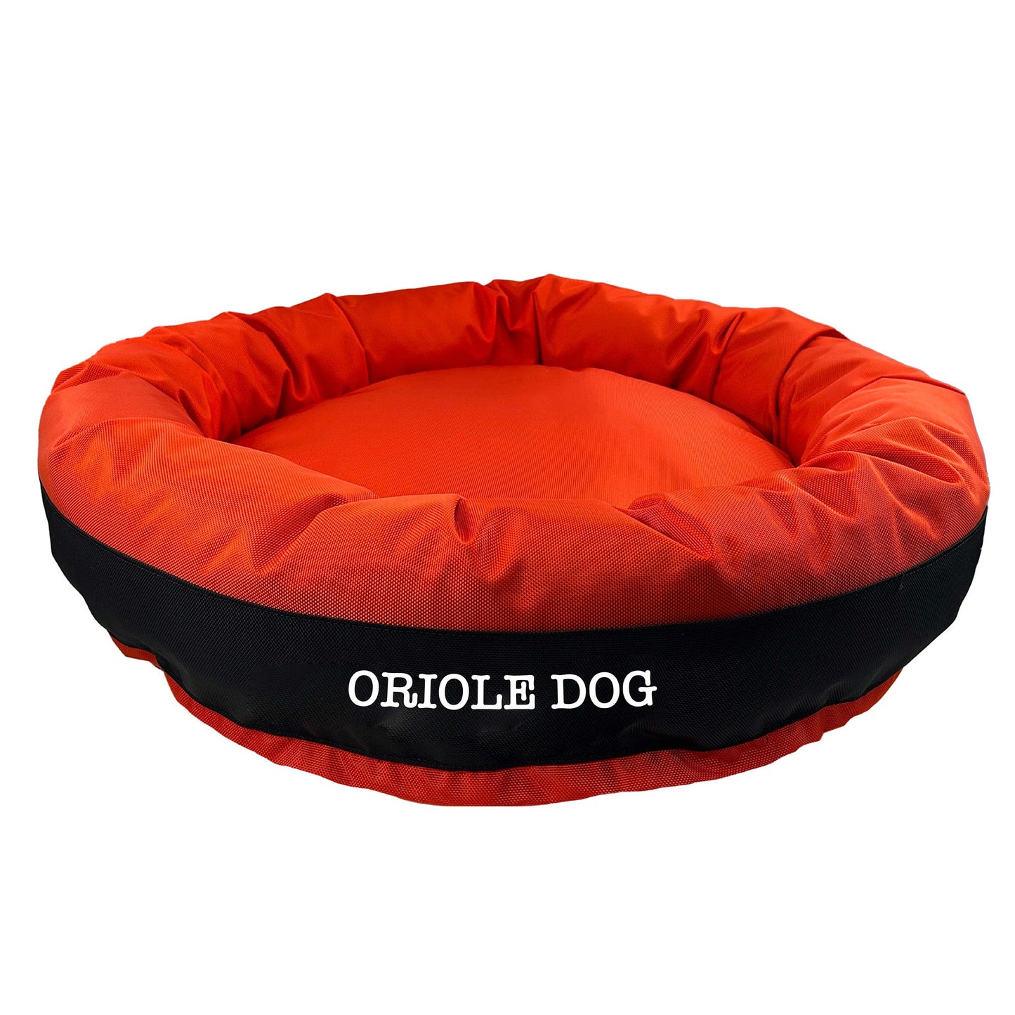 Dog Bed Round Bolster Armor Baseball