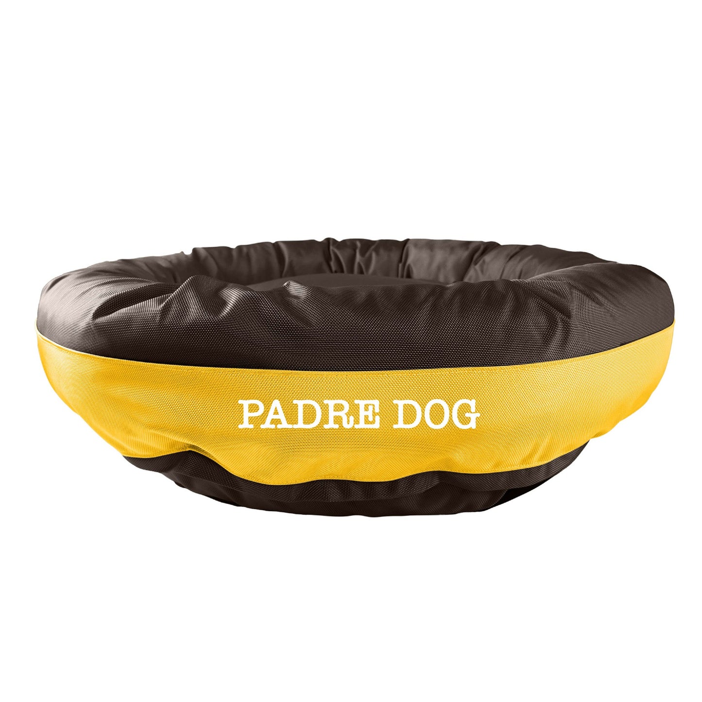 Dog Bed Round Bolster Armor Baseball