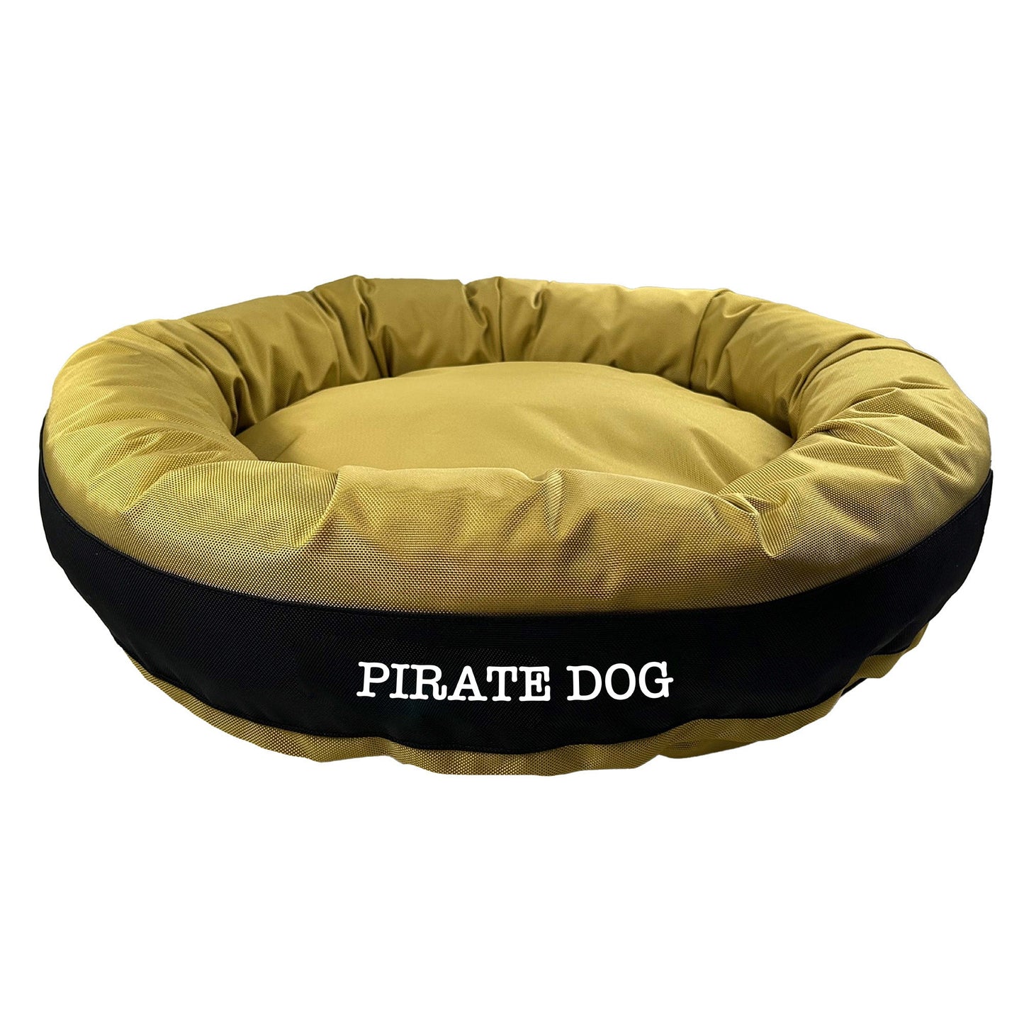 Dog Bed Round Bolster Armor Baseball