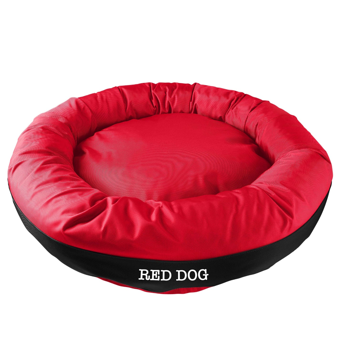 Dog Bed Round Bolster Armor Baseball