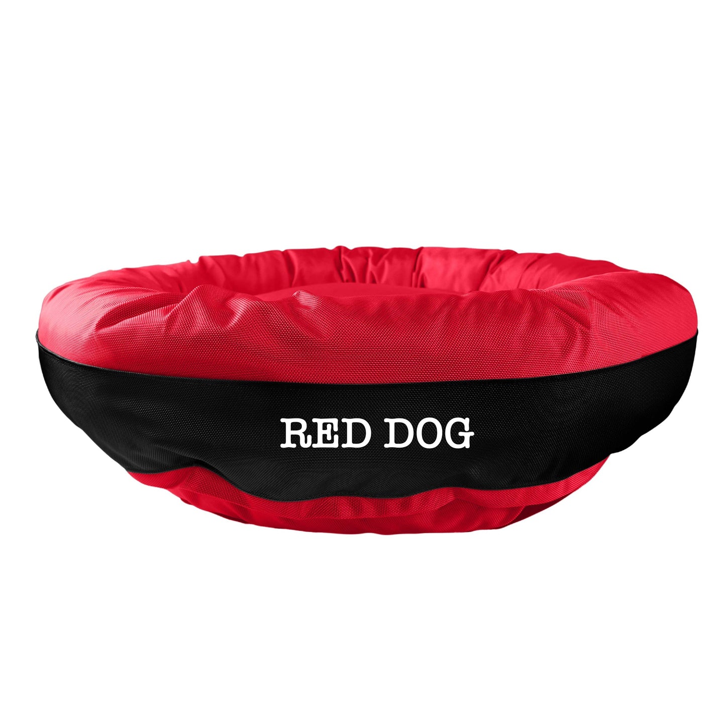 Dog Bed Round Bolster Armor Baseball