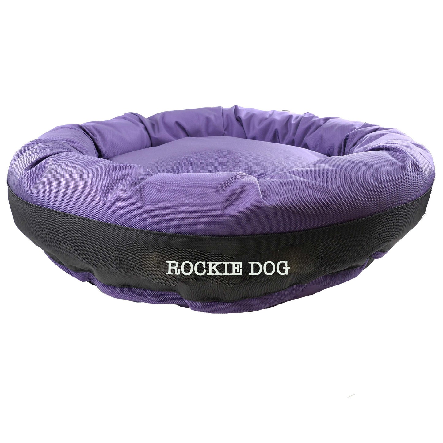 Dog Bed Round Bolster Armor Baseball
