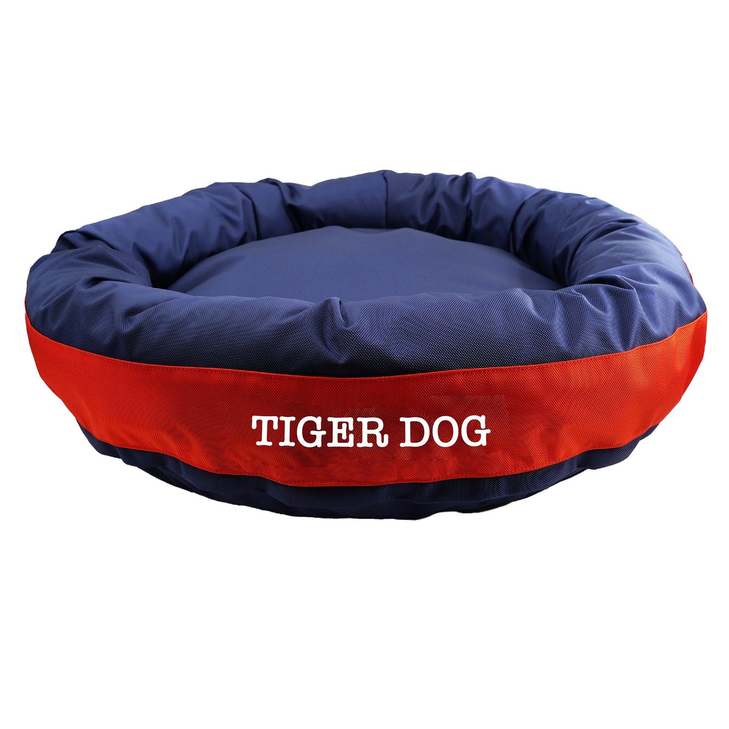 Dog Bed Round Bolster Armor Baseball