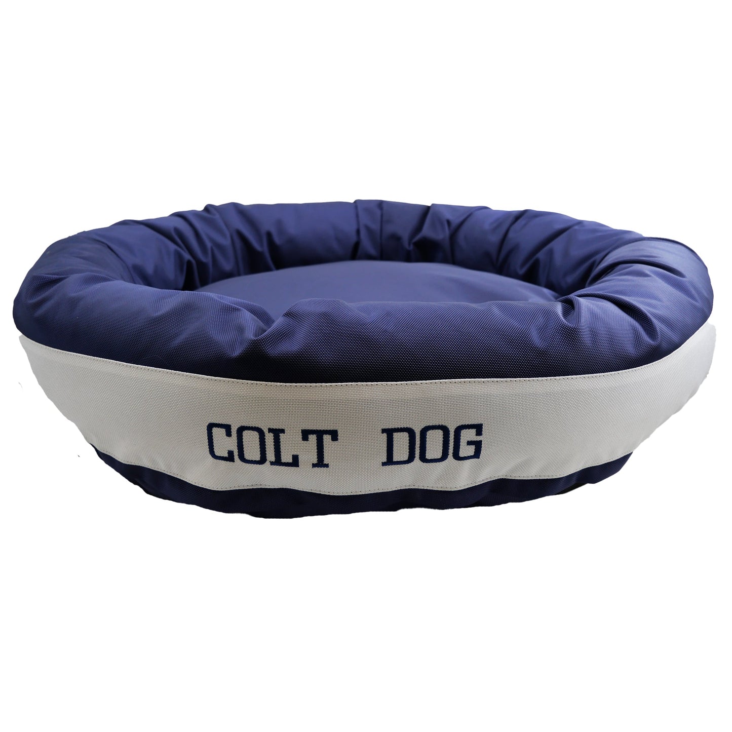 Dog Bed Round Bolster Armor Football